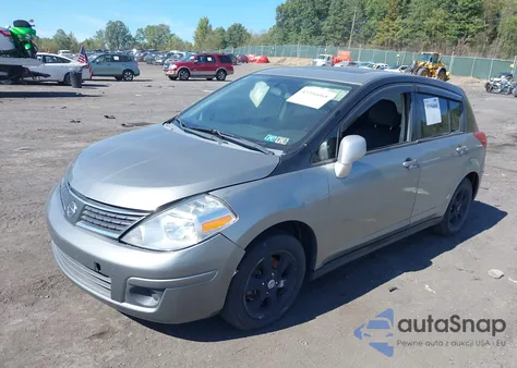 2007 Nissan Versa 1.8Sl from USA, damaged, VIN 3N1BC13E77L460110